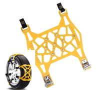 Ranley Cadenas de nieve para camiones, 6 piezas, antideslizantes, cuerda de tracción para viajes, carreteras rurales, todoterrenos, salvamento, camping, aparcamiento