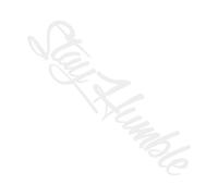 Ranley Calcomanía de camión Stay Humble - Calcomanía para puerta de coche Stay Humble - para cortar calcomanías impermeables para puerta de coche para camión motocicleta