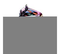 Ranley Cargador De Teléfono Retráctil Para Coche | 2 Puertos USB Carga Rápida Coche con Luz Estelar,Cargador Cielo Estrellado | Para Camión Vehículos Viaje Trabajo Conductor