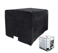 Ranley Cubierta protectora para depósito de agua, robusta cubierta para depósito de agua, plegable, aislada, con diseño portátil, para tanque de agua de lluvia, jardín piscina