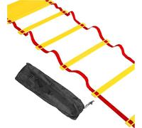 Ranley Escalera de entrenamiento para fútbol, escalera de agilidad - Herramienta para ejercicios de equilibrio Equipo de entrenamiento de velocidad de paso - Escalera de agilidad, recreativos