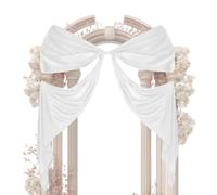 Ranley Extra grande para puerta | 300 x 74 cm Decoraciones Boda Grande de Lazos de Satén Decorativo - para Shower Cumpleaños Pared Puerta Ventana