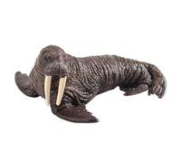 Ranley Figuras de Animales antárticos, Figuras de Animales Polares - Walrus realistas Estatuas moo - de cognición a Ciencia y educación, reuniones domésticas Decoraciones para Pasteles