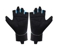 Ranley Guantes Deportivos Medio Dedo, Mitones de Fitness Medio Dedos | Mitones de Entrenamiento de Microfibra con Medio Dedos | Guantes Deportivos de Medio Dedo para Montañismo, Halterofilia, Fitness