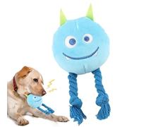 Ranley Juguete para la dentición del Perro, Juguetes para morder para Cachorros, Juguetes interactivos para Masticar Perros, Muñeca de mascar chillona interactiva para morder Durante el Tiempo de