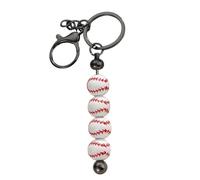 Ranley Llavero de bolso | Estilo deportivo con forma de bola para bolsos, accesorios compactos de, llaveros de para adolescentes, mamá, papá, abuela, abuelo, Béisbol, Refer to description