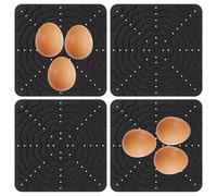 Ranley Padres de anidación para gallinero, almohadillas de anidación para pollos | Caja de anidación de gallina Bedding | Ropa de cama suave de silicona elástica 4x lavable para pollas de pato gallina