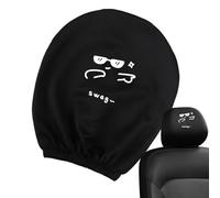Ranley Protector para reposacabezas de coche, fundas de asiento para reposacabezas de coche, fundas lavables de repuesto para autobús, coche y SUV