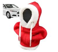 Ranley Sudadera con capucha para palanca de cambios, cubierta para cambio de marchas navideño, decoración interior del automóvil para viajes, calle, montaña, Navidad, Año Nuevo, regalo de entrega