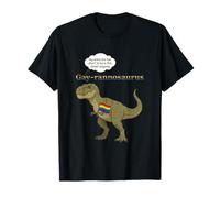 Rannosaurus Gay Funny T Rex Pride Rainbow Tiny Arms tee Camiseta