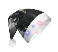 rannsut Castillo gótico de cuento de hadas 03 LED para decoración de sombrero de Navidad, unisex, festival, cosplay, suministros de fiesta de Navidad