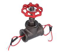 RANNYY Interruptor de lámpara Steampunk, Interruptor de luz Giratorio de válvula de Parada Vintage de 3/4 Pulgadas con Cable eléctrico para lámparas de Mesa Steampunk