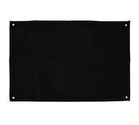 RANNYY Panel de exhibición de colección, Soporte para Colgar en la Pared del Panel de exhibición de colección de Parches Militares para emblemas de Gancho y Bucle de Moral(Negro)