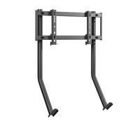 Ranqer Soporte de Monitor para Simulador de Carreras, Ajustable 32''-50'', Compatible con Silla, Metal con Recubrimiento Antirrayas, Negro