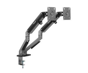 Ranqer Soporte de Monitor Pro Dual gris espacial - RQ-MONITOR-ARM-PRO-DUAL-SPACE-GRAY