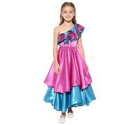 ranrann Niña Vestido Español Traje De Disfraz De Halloween Ropa Baile Festivales Presentación Festival Cosplay Rosa 7-8 años