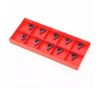 RANRAO 10 unids/set TCMT110204/TCMT 731 insertos de carburo cuchillas torno torneado herramienta de mandrinar