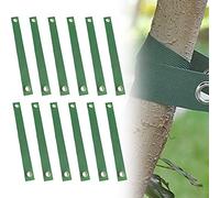 RANRAO 12 correas de amarre para árbol de jardín, correas de nailon para estacar, correas de soporte para árbol para recoger o estacar soportes de árboles y plantas jóvenes