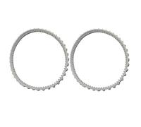 RANRAO 2 correas de transmisión RCX23002 Plus para limpiador de piscina compatibles con limpiadores de piscinas Hayward Aquavac para Shark (Plus y QC) y SharkVac