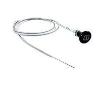 RANRAO Cable de control de estrangulador de carburador de 160 cm, cable de estrangulador, tirador de estrangulador de 50 mm, tirador de gas