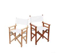 RANRAO Lienzo de Repuesto para silla, Kit de Fundas de Asiento Lavables, Asiento de Director Casual, Protector de Taburete de Lona para Hogar y Jardín, Club