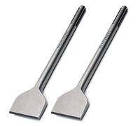 RANSENERS® Cincel de espátula ancho SDS-Max, cincel para azulejos, 1 * (juego de 2 piezas), 75 * 300 mm, hecho de acero súper endurecido
