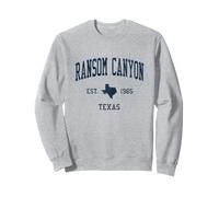 Ransom Canyon TX Vintage Athletic Sports JSN1 Sudadera