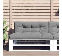 Rantry Cojín para sofá de palets Gris de 120x40x12 cm: Comodidad y Estilo para tu Espacio Exterior e Interior