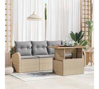 Rantry Sofá de Jardín Modular 5 Piezas Beige - Comodidad y Estilo para tu Espacio Exterior Modelo LWZJ915-3358254ES