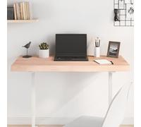 Rantry Tablero de Mesa Madera Maciza de Roble sin Tratar 100x50x6 cm, Superficie de Mesa Restaurante Comedor Salón Sala de Estar Oficina Mueble Encimera Tablero Mesa Tapa Tableros para mesas