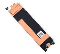 Ranura 2 M.2 SSD, cubierta de disipador térmico para disco duro Dell XPS 15 9520 9510 9500, Dell XPS 15 9520 9510 SSD disipador de calor P/N: 04TW9C 4TW9C 3JJDG 03JJDG, para SSD-R