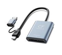 Ranura CFe a y SD3.0 lector de tarjetas USB 3.2, alta velocidad para fotógrafos, transferencia de datos estándar CFe