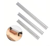 Ranura en T ajustable para inglete tipo 45 en aluminio para uso en mesas de enrutador y sierras (50 cm)
