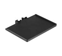 Ranura para tarjetas de sonido - Abrazadera de polipropileno engrosado ABS, tubo de 2,5 cm, soporte para micrófono de perfil bajo, soporte para transmisión en con clip móvil para grabar podcast y