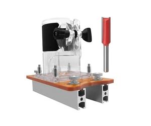 Ranuradora de madera multifuncional: herramienta recortadora ajustable, diseño de base 2 en 1, construcción resistente y duradera, mango ergonómico, equipo ligero compacto | Elección perfecta para