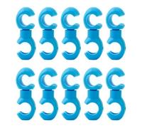 Ranuw 10 abrazaderas de cable de freno para bicicleta, palanca de cambios de bicicleta, abrazaderas de guía para desviadores y cables de línea de gestión