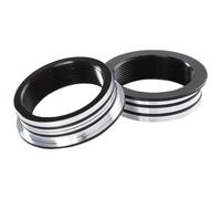 Ranuw 2 anillos adaptadores de 42 mm para pedalier para bicicletas, adaptador de conversión, fácil de instalar, accesorios profesionales de reparación de bicicletas