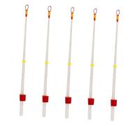 Ranuw 5 piezas Top Ice Fishing Bites Strikes Indicators Simple Instalation Top Equipment Tool Easy Installation Winter Rod Bites Strikes Indicators Eiszubehör