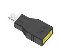 Ranuw Adaptador de alimentación CC hembra a cuadrado 180-220 W, PVC para conectores cuadrados para empresas y estudiantes