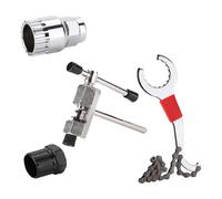Ranuw Herramienta de reparación de bicicletas, removedor de volante, trituradora de cadena de bicicleta, manivelas, extractores, llave, eliminación de pedalier, bicicletas de carretera, mantenimiento