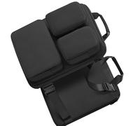 Ranuw Organizador de exceso de equipaje, arnés con correas ajustables, maletín adicional, accesorios de viaje, maletín, bolsa adicional, cubo de embalaje, Negro