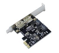 Ranuw Tarjeta PCIExpress2.0 SATAIII de 6 Gb/s para ampliación de memoria a nivel de servidor y tarjeta de expansión PCIe a Sataiii ESATA con rendimiento
