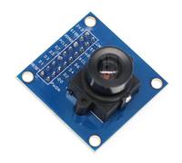 Ranuw VGA OV7670 FIFO Módulo de Cámara Lente 640X480 Tamaño de Pantalla Matriz de Sensor SCCB I2C Interfaz Para ARM FPGA Stm32 Conducir Placa de Desarrollo de Microcomputadora de Chip único