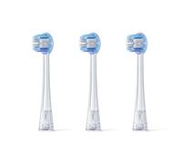 RANVOO AirBlast Cepillo de dientes eléctrico original de repuesto, protege las encías y dientes de ortodoncia, suave degradado rosa