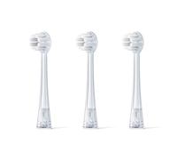 RANVOO AirJet II - Cabezal de repuesto original, Jet Clean mejorado, 100% eliminación de placa, certificado Conada, color blanco para proteger los dientes de ortodoncia de encías para adultos, 3