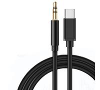 Ranyi Paquete de 2 reproductores de música MP3 USB C a conector auxiliar de | Cable estéreo de coche tipo C a 3,5 mm para reproductor de música Innioasis Y2 Y1 G1 G3 G5/FiiO Echo Nano Mini/HiBy R1 R4 R3