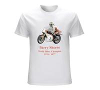 RAOAR Barry Sheene 2 The Hand Tinted Version Essential T-Shirt Mens White Tees Unisex Shirt L