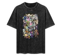 RAOAR Coddonn Black Over-Watch Heroes T-Shirt Mens Black Tees Unisex Shirt XL