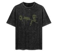 RAOAR Cult Movie Pulp T-Shirt Mens Black Tees Unisex Shirt M