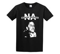 RAOAR Negative Approach - Harcore Punk 80's Vintage Retro T-Shirt Mens Black Tees Unisex Shirt XXL